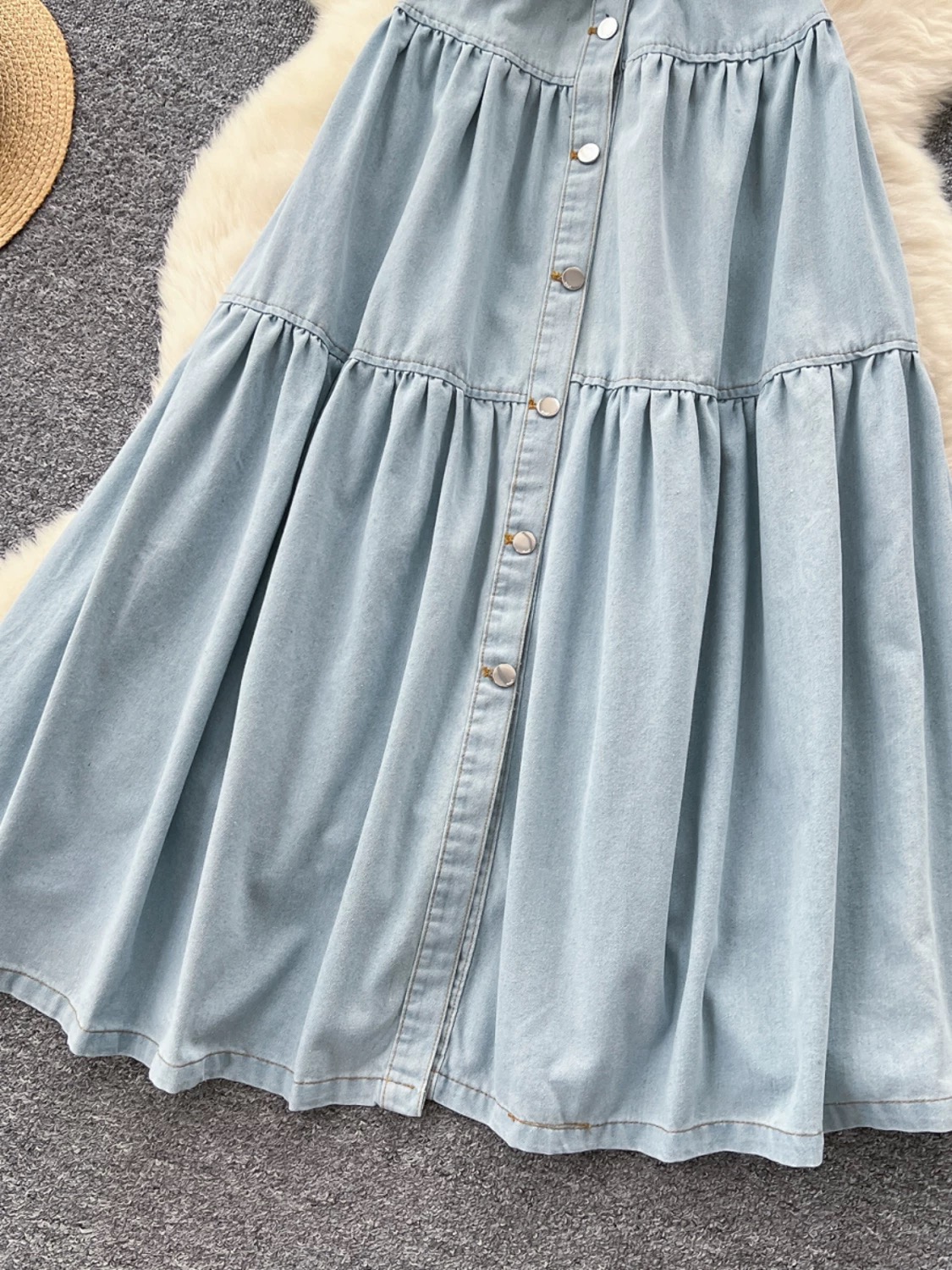 Isadora denim dress DD107 images